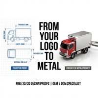 Porte-clés de camion en alliage de zinc 3D de qualité supérieure pour cadeaux promotionnels automobiles, logo personnalisé, souvenir logistique robuste