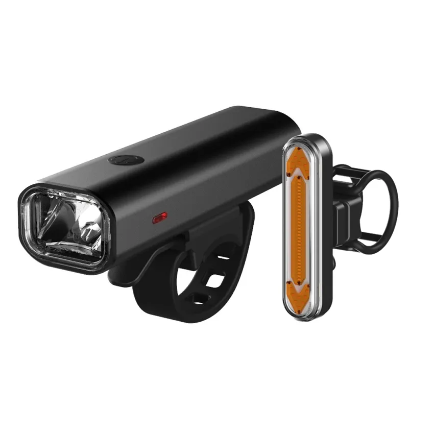 Machfally Hot Selling USB Rechargeable Bike Set Powerful Lumens Bicycle FrontFree Tail Light LED Bike Front Light