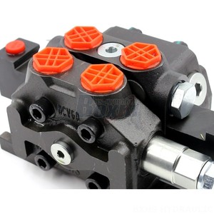 วาล์วไฮดรอลิก Dcv60 G34 60 ลิตร/นาที วาล์วควบคุมทิศทาง 6 ทาง เกลียวใน วัสดุเหล็กหล่อ - Product Image 4