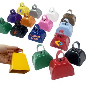 Campana de Metal de 3 Pulgadas con Logotipo Personalizado, Campana con Asa de Metal y Logotipo - Product Image 1