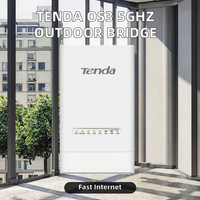 Tenda OS3 Outdoor Wireless CPE 5km Range WiFi Bridge Router Repetidor Punto de acceso con antenas de 5GHZ 867Mbps y 12dBi almacenadas