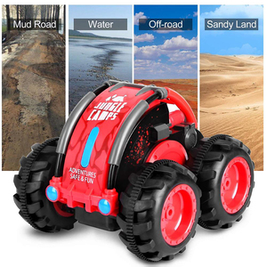 Bajo MOQ 2020 agua <span class=keywords><strong>tierra</strong></span> impermeable coche anfibio juguete truco Radio RC coche de Control remoto para los niños - Product Image 2