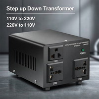 Transformateur abaisseur de tension 220v vers 110v Adaptateur secteur de voyage 1000w 2kw 2000w 3000W 5000va Convertisseur de tension abaisseur 60hz 50hz