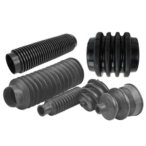 Tùy chỉnh OEM đúc hấp thụ tự động cửa vuông cao su ống thổi bụi che con dấu linh hoạt EPDM Neoprene Silicone cao su rammer dưới đây - Product Image 1