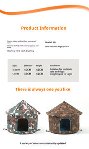 Meistverkauftes Modernes Klassisches Umweltfreundliches Wasserdichtes Katzenbett-Höhle für Kleintiere zur Außennutzung - Product Image 4