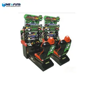 Wangan geceyarısı maksimum ayar 3dx+ oyun makinesi/yüksek kalite araba yarışı oyun makinesi/çarşı jetonlu makine