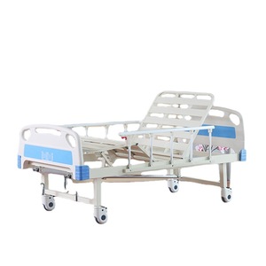 Manual Hospital <b>Bed</b> Stainless Steel <b>Adjustable</b> For Home And Hospital Use Elderly Care <b>Bed</b> - Product Image 2