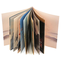 Albums photo personnalisés en carton rigide avec logo personnalisé, reliure parfaite, impression numérique, papier d'art gaufré
