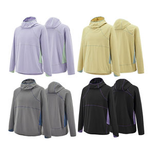 Felpa Tecnica Outdoor QUICKSHOW COOLMAX ad Asciugatura Rapida, Abbigliamento Sportivo alla Moda con Cuciture a Contrasto e Colori Contrastanti per Uomo - Product Image 6