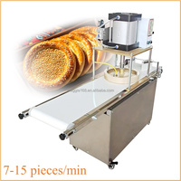 Tortilla automatique pneumatique Pizza-Ancienne crêpe 120W Base de croûte de pizza Pâte Pita Presse Presseur Naan Make Machine