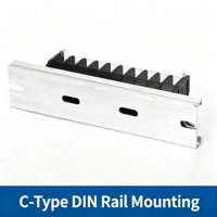 Bloc de bornes industriel Chint sur rail DIN TD-1510, connecteur de câblage à bande de cuivre, barrette de bornes 20A