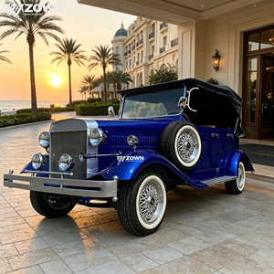 Haute Configuration Antique Tourisme Électrique Vintage <span class=keywords><strong>Voitures</strong></span> Classiques Buggy Old Retro Street Legal Golf <span class=keywords><strong>Transport</strong></span> Spécial - Product Image 1