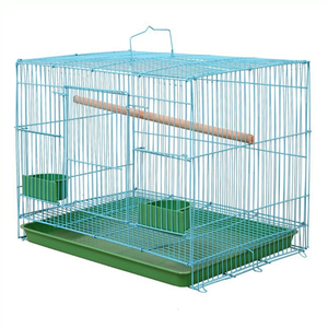 Cage à oiseaux pliable facile à assembler, petite, moyenne, grande, avec porte d'accès pour l'élevage, en métal, directement de l'usine. - Product Image 4