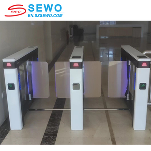 SEWO Swing Gates Barrier Gate Acess Turnstile With RFID Card Fingerprint Barcode Reader <strong>Security</strong> <strong>Access</strong> <strong>Control</strong> <strong>System</strong> - Product Image 5
