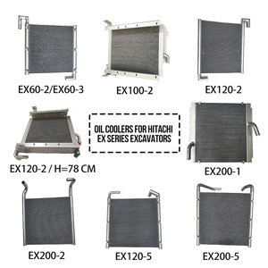 เครื่องทำความเย็นน้ำมันไฮดรอลิกสำหรับรถขุดโคมัตสุ PC200-5 PC200LC-5 หมายเลขชิ้นส่วน 2060351121 อะไหล่อะลูมิเนียมคอร์สำหรับงานหนัก - Product Image 6