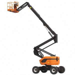 Genie โต๊ะยกแพลตฟอร์มสำหรับยกรถเทรลเลอร์ตะกร้าหวายพร้อมช่องสำหรับทำความสะอาดอาคาร - Product Image 5