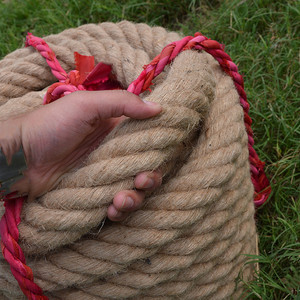 Corda <span class=keywords><strong>di</strong></span> Juta da 36m 40mm per Tiro alla Fune, Corda per Attività all'Aperto - Product Image 4