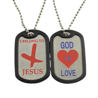 Venta caliente Xvideos Dog Tag Etiquetas de perro de acero inoxidable para grabado
