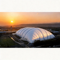 Dôme de gymnastique gonflable autoportant en PVDF de haute qualité, structure spatiale, couverture en PVC, tente de stade intérieur