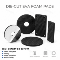 Doublure en mousse EVA moulée avec précision, taille personnalisée, dureté, protection anti-collision, coussin EVA pour le transport et l'emballage d'outils de mesure