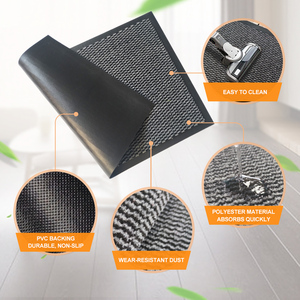 Phía Trước Bền Cửa <span class=keywords><strong>Mat</strong></span> Ngoài Trời Giải Pháp Nhuộm Thảm Không Trượt PVC Lối Vào Không Thấm Nước Doormats - Product Image 4