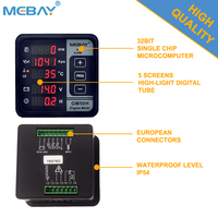 Tachometer Mesin MEBAY GM50H, Pengukur Tekanan Oli, Suhu Cairan Pendingin, Suhu Oli, Pengukur Tegangan Baterai