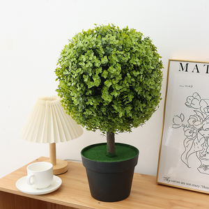 Plante en <span class=keywords><strong>pot</strong></span> d'<span class=keywords><strong>eucalyptus</strong></span> simulé avec <span class=keywords><strong>pot</strong></span> arbre de décoration intérieure de bureau de salon de style nordique - Product Image 1