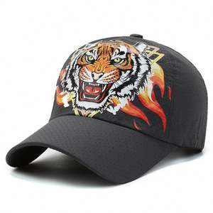 หมวกแก๊ปเบสบอล Gorras ขอบโค้ง5แผงหมวกผ้าฝ้ายปักลายโลโก้ออกแบบได้ตามต้องการ - Product Image 3