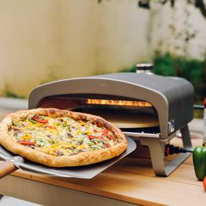 Four à <span class=keywords><strong>Pizza</strong></span> extérieur Portable en acier inoxydable électronique haute maison Camping <span class=keywords><strong>gaz</strong></span> <span class=keywords><strong>Barbecue</strong></span> cuisson pliable petit comprend <span class=keywords><strong>pierre</strong></span> à <span class=keywords><strong>Pizza</strong></span> - Product Image 3