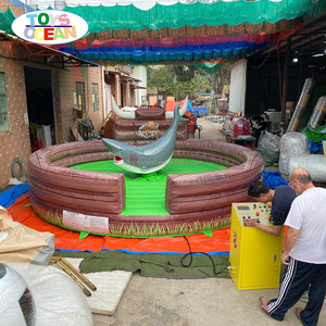 Cơ Rodeo Bull Với Nệm Inflatable Trò Chơi Tương Tác Trong Công Viên Giải Trí - Product Image 2