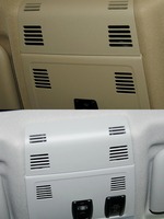 Cache de lampe de lecture de toit intérieur de voiture, coque de commutateur de toit ouvrant, coque de lampe de plafond, garniture de couverture arrière pour BMW X1 Série 3 E84 E91