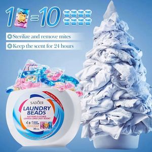 Perlas de Lavandería SADOER, Limpieza Profunda de Ropa, Eliminan Manchas, Perlas de Gel con Aroma Herbal Natural, Detergente para Ropa - Product Image 3