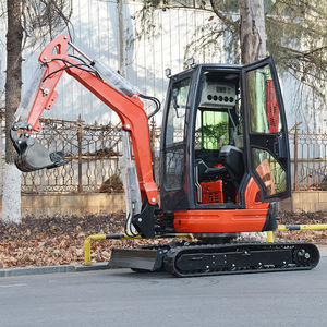 Mini excavadora de 2 toneladas, Control de piloto hidráulico, cola cero, precio de venta barato, excavadora sobre orugas con bomba de motor central - Product Image 3