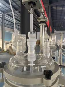 Laboratorio 10L reattore da laboratorio con <span class=keywords><strong>3.3</strong></span> in vetro borosilicato alto a doppio strato con temperatura controllata - Product Image 5