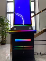 Borne de jeu d'arcade sur pied pour station-service avec système de gestion en ligne KIOSK Sass, carte de jeu HET 8 en 1 et 5 en 1