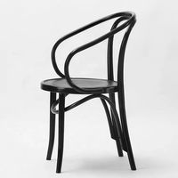 Vente en gros de fauteuils Thonet en bois massif de restaurant design classique vintage en bois de hêtre courbé