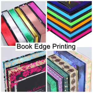 Servicios de Impresión de Libros Personalizados OEM, Impresión de Libros de Tapa Dura a Todo Color con Bordes Pintados - Product Image 2