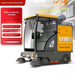 การขับรถในโรงงานอุตสาหกรรม ถนนที่สวยงาม การทำความสะอาดที่ดิน - Product Image 1