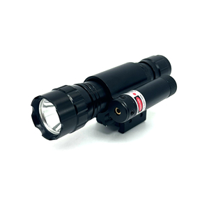 Lampe torche laser 2-en-1 pour le tir et la chasse en extérieur, ensemble détachable rouge et vert avec batterie, lampe de chasse - Product Image 2