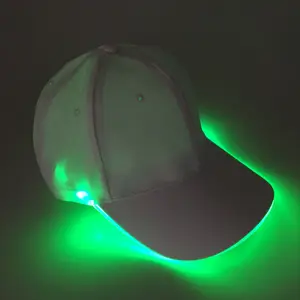 Customized Fashion Running Light Up Hat With LED Light LED Baseball Cap