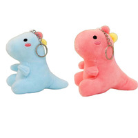 Jouets en peluche dinosaures mignons, pendentifs pour sacs, porte-clés, accessoires de sac, pendentifs de voiture, cadeaux pour enfants