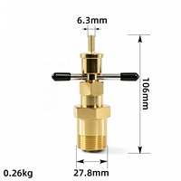 Extracteur d'olives HTL 15 mm et 22 mm, outil de dépose d'olives, extracteur d'anneaux de compression, outil de plomberie pour tuyaux en cuivre