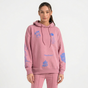 Sudaderas con estampado personalizadas para mujer, sudaderas casuales con estampado para mujer en venta, MOQ bajo, sudaderas para mujer de la mejor calidad - Product Image 1