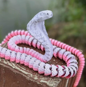 Juguetes de Serpiente Cobra Articulados Impresos en 3D PLA - Juguete de Descompresión Personalizado para Mayores de 12 Años, Venta al Por Mayor Disponible - Product Image 3