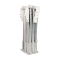 Expositor Retráctil de Aluminio de Alta Calidad para Ferias Comerciales, Soporte para Pancartas, Exhibición Portátil Recta