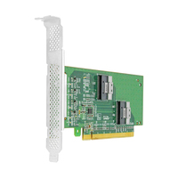 Adaptateur Linkreal LRNV9F14 PCI Express 4.0 X16 vers deux SlimSAS SFF-8654 8i