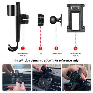 Adecuado para 2007-2011 CRV Gravity ABS aleación de aluminio soporte para teléfono móvil producto para coche - Product Image 3