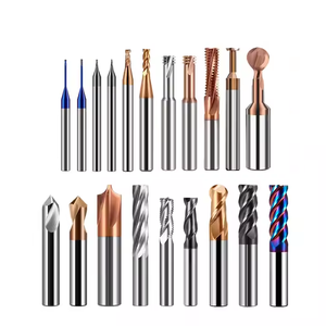 Tungsten Carbide frees met vlakke vierkante snijkant, HRC50 HRC55 HRC65, frees met hoekradius, freesboor, ruw frees - Product Image 4