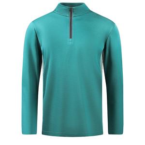 เสื้อยืดแขนยาวมีซิปปรับแต่งได้สำหรับผู้ชายชุดกีฬาแขนยาว - Product Image 1