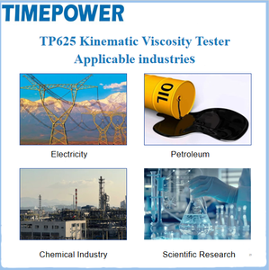 Profesyonel ±0,05 ℃   Petrol Kimya Laboratuvarı için PI Sıcaklık Kontrollü Doğruluk TP625 Kineumatik Viskozite Test Cihazı - Product Image 4